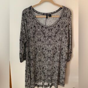 Cynthia Rowley Plus Size Tunic Top